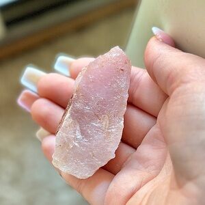 Raw Rose Quartz Crystal